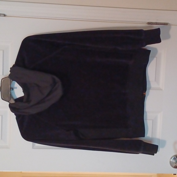 🌺Kenneth Cole Reaction Dark Blue Zip-Up Hoodie - Picture 7 of 9